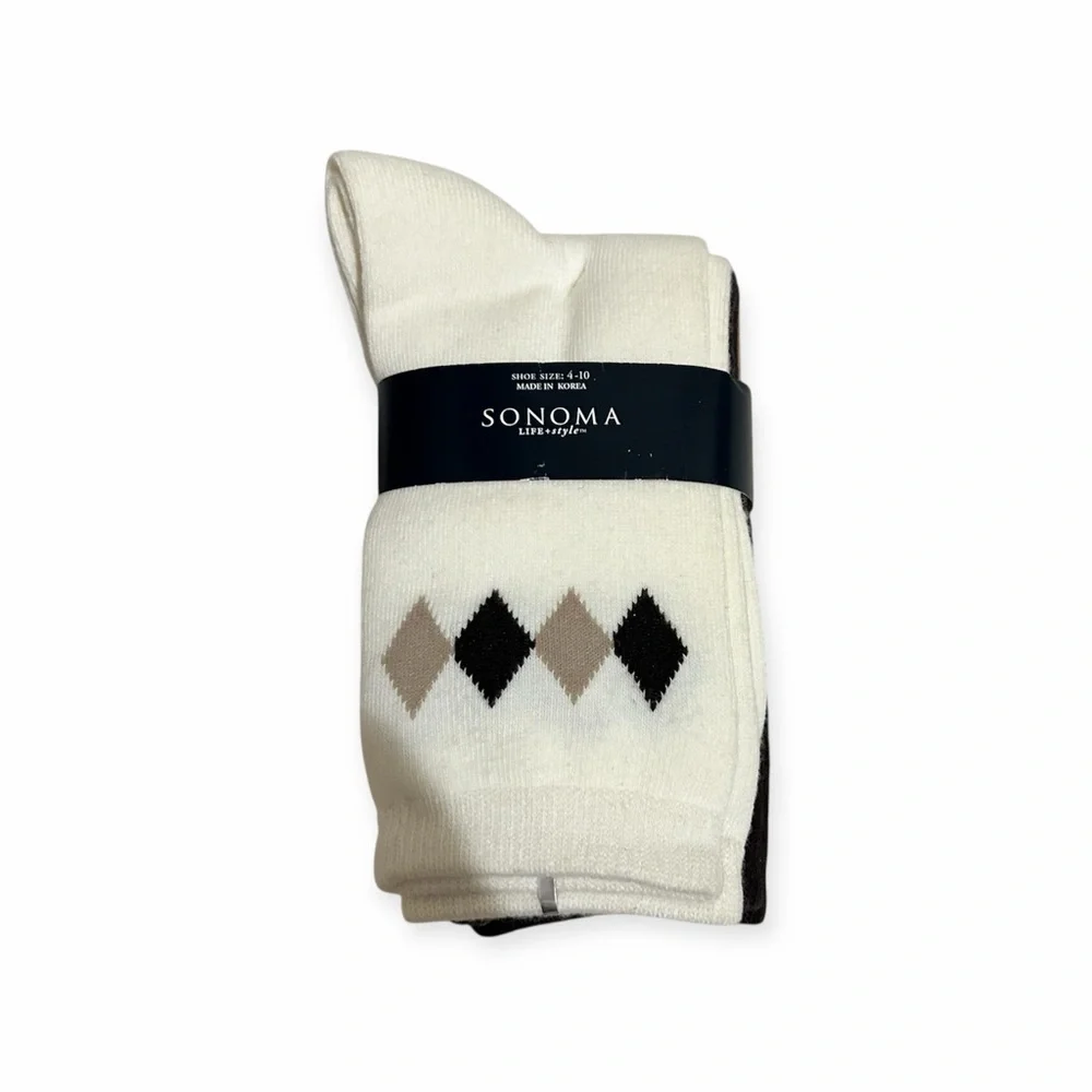 5/$30 🎈 Sonoma women’s multipack Crew Socks